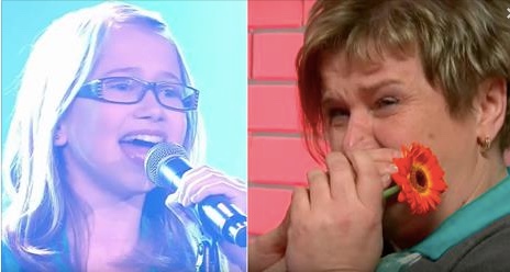 Daughter Starts Singing Rendition Of Beautiful Song For Mom. Within Seconds, Everyone Is In Tears