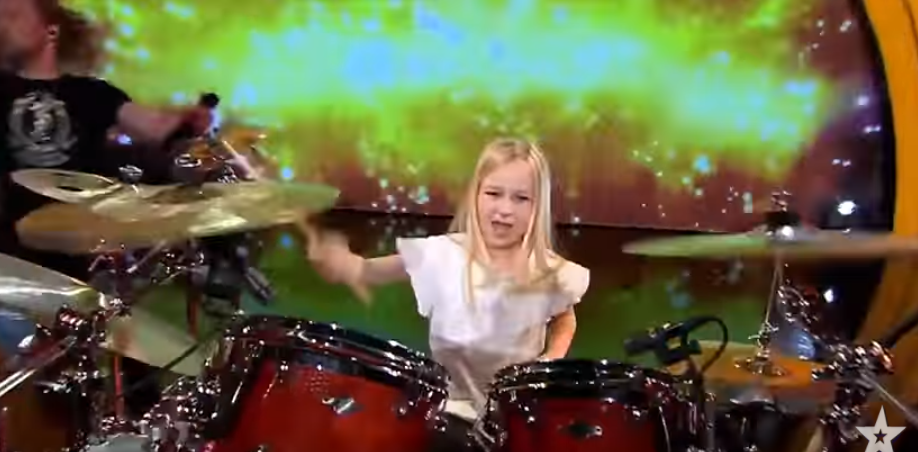 Meet The Little Drummer Girls!