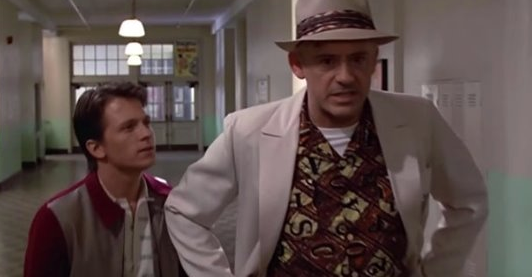 Marvel Stars Robert Downey Jr. and Tom Holland Inserted Into Back to the Future Deepfake