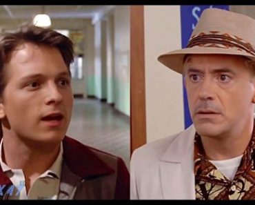 Marvel Stars Robert Downey Jr. and Tom Holland Perform Back to the Future Deepfake