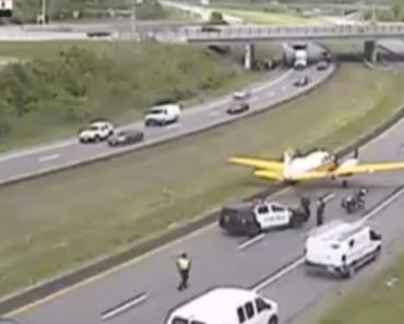 VIDEO: Bystander Catches Video of Plane Landing on I-470