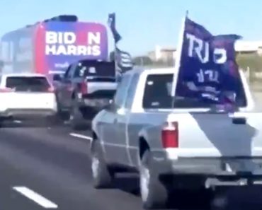 Trump Supporters Succeed in Chasing Biden Bus Out of Austin, TX Area