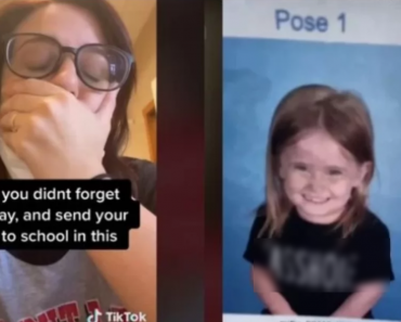 Mom accidentally sends 2-year-old to school picture day wearing a very offensive shirt