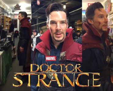 WATCH: Benedict Cumberbatch Walk Into Comic Store As Doctor Strange