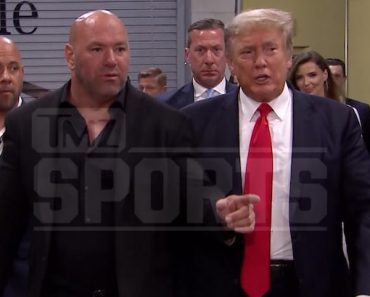 WATCH: Donald Trump Arriving At McGregor Fight, Cheered By Fans in Video
