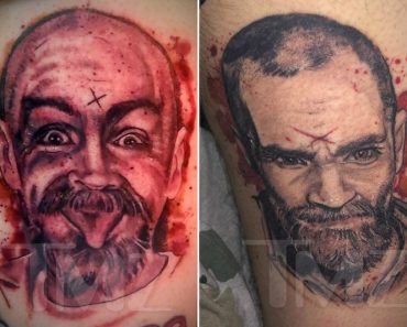 Sick, twisted New York couple gets Charles Manson tattoos using his ashes!