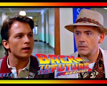 WATCH Robert Downey Jr. and Tom Holland In ‘Back to the Future’ Deepfake