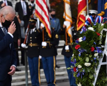 WATCH: Biden praises veterans who ‘defend and serve American values’ at Veterans Day ceremony