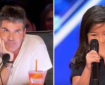 Simon Rolls Eyes At First, But He’s Blown Away When She Sings Celine Hit