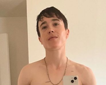 Umbrella Academy’s Elliot Page Shows Off Six Pack Abs in Shirtless Selfie