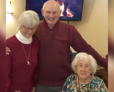 Twins celebrate their 80th birthday together but 103-year-old mom is the guest of honor